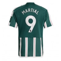 Koszulka piłkarska Manchester United Anthony Martial #9 Strój wyjazdowy 2023-24 tanio Krótki Rękaw